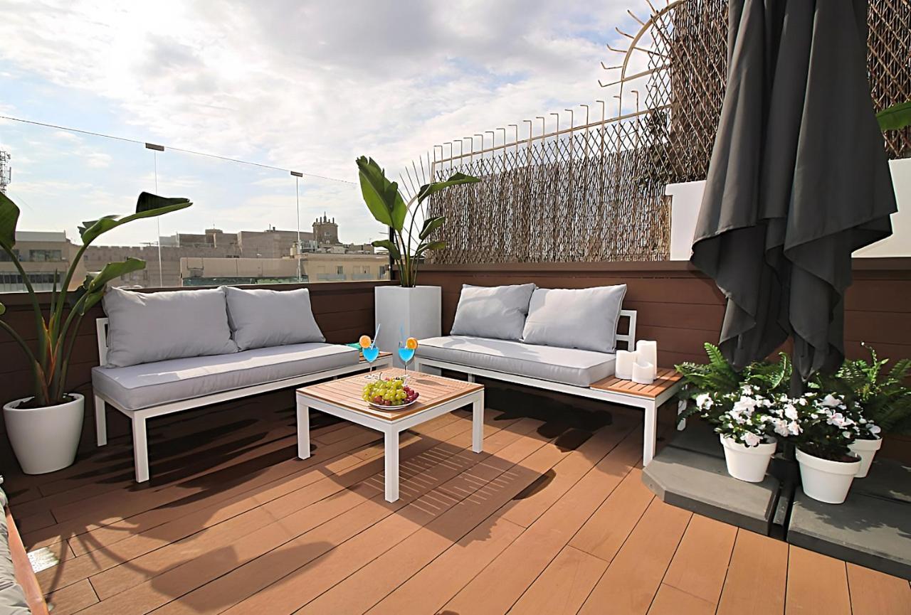 Incredible Penthouse With Jacuzzi In The Center, Unique In The Area Apartment Barcelona Exterior photo