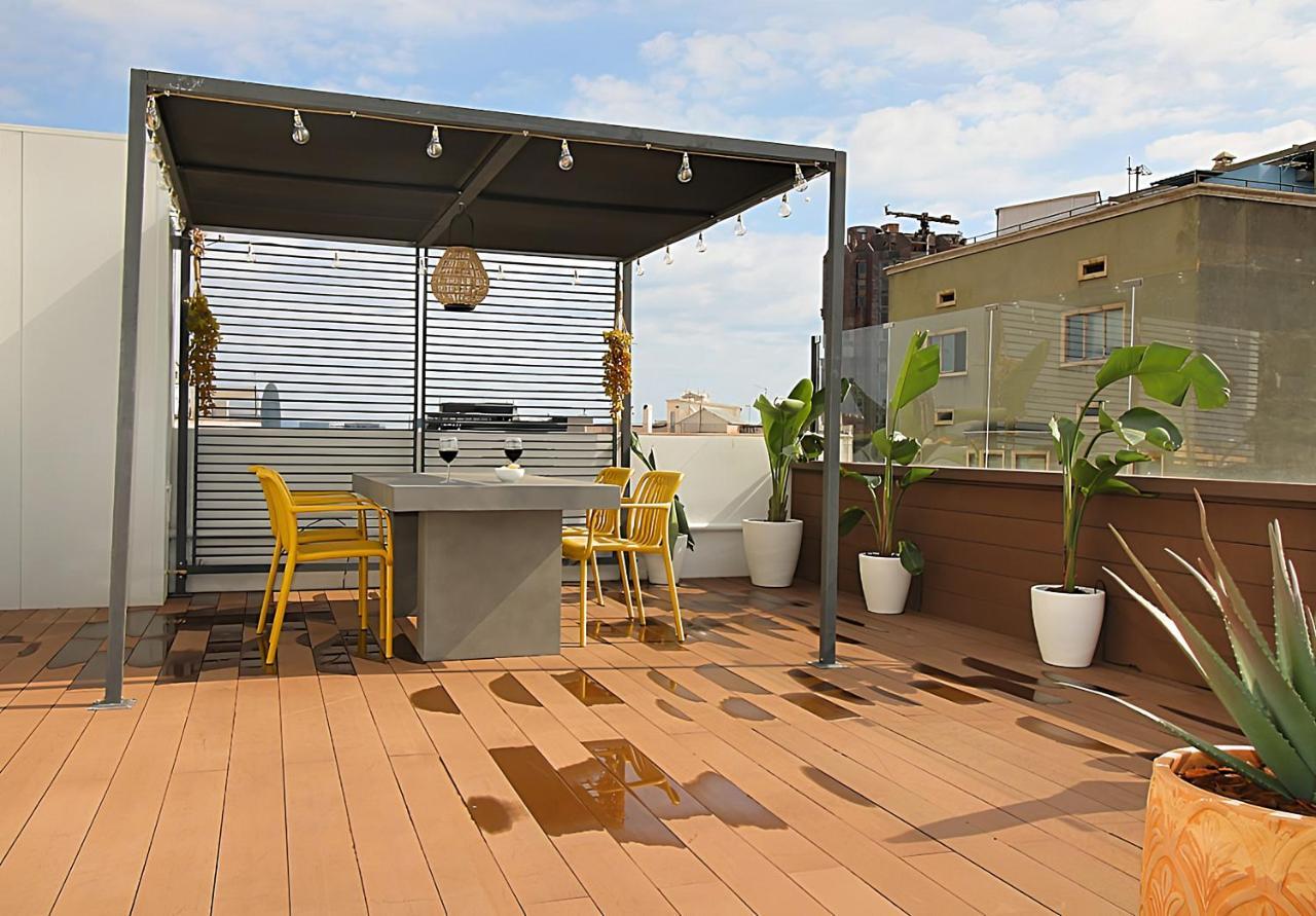 Incredible Penthouse With Jacuzzi In The Center, Unique In The Area Apartment Barcelona Exterior photo
