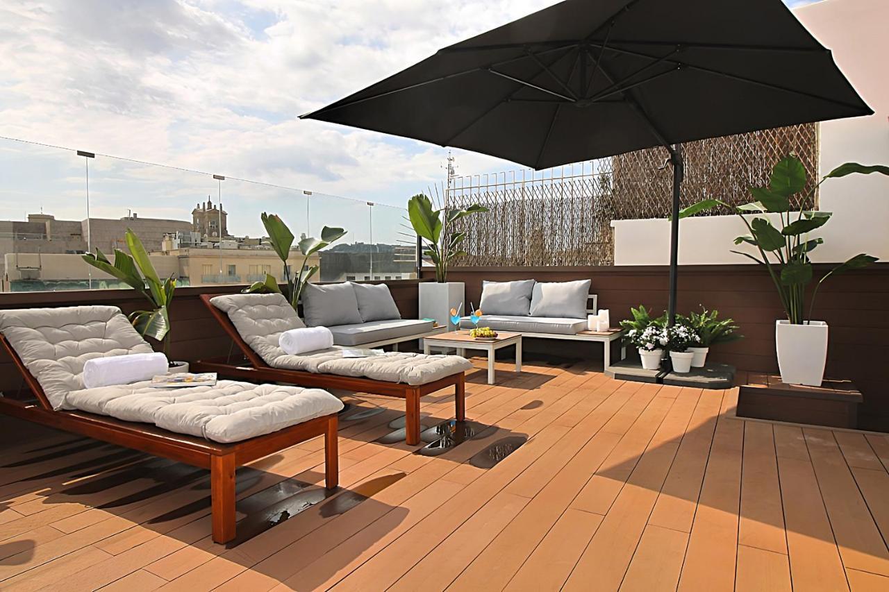 Incredible Penthouse With Jacuzzi In The Center, Unique In The Area Apartment Barcelona Exterior photo
