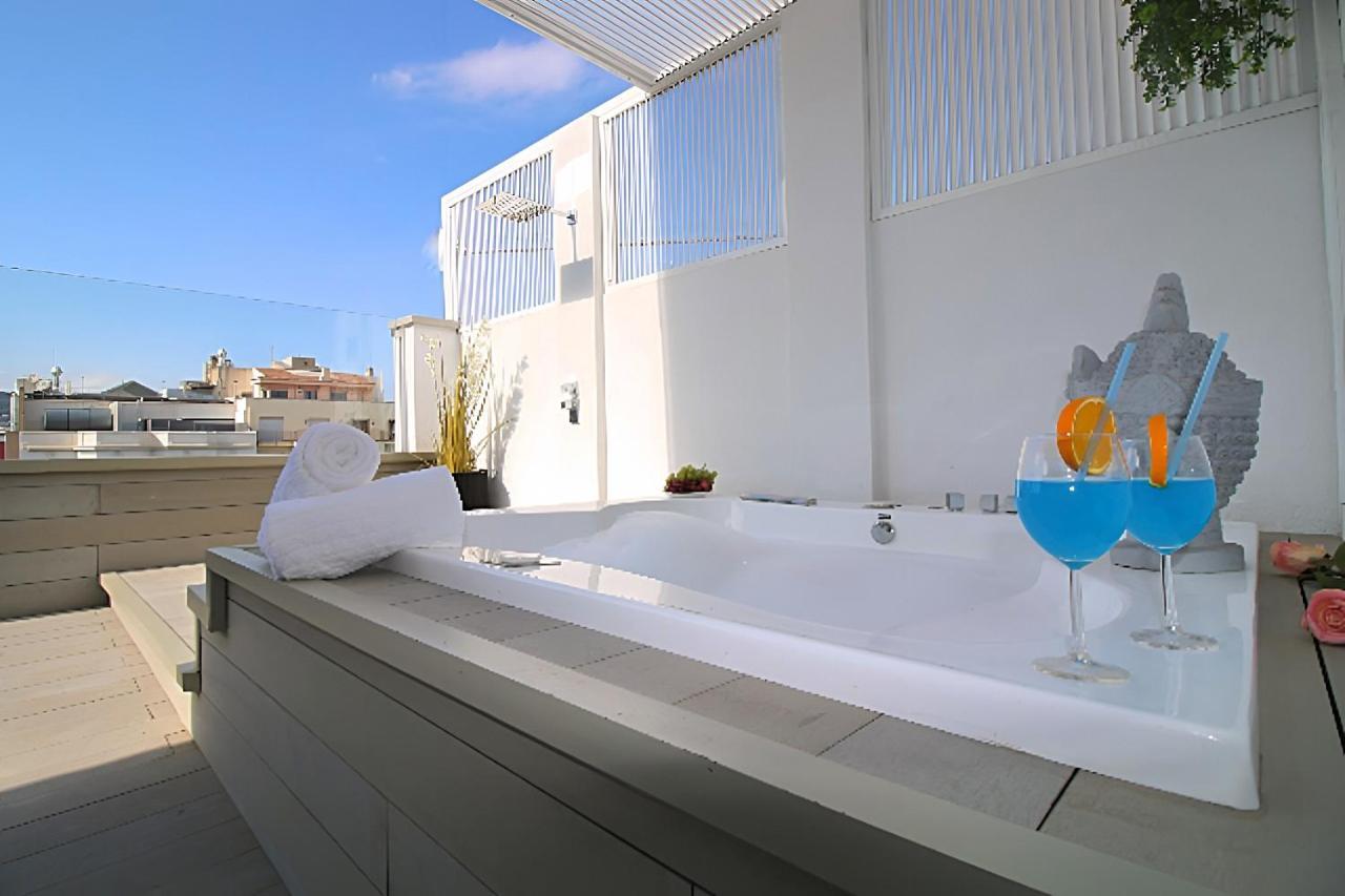 Incredible Penthouse With Jacuzzi In The Center, Unique In The Area Apartment Barcelona Exterior photo